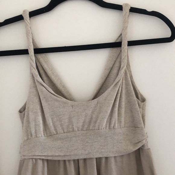 Metallic threaded babydoll top with silk overlay by Velvet - Picture 10 of 12